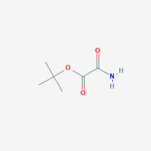 molecular formula C6H11NO3 B1281821 叔丁基2-氨基-2-氧代乙酸酯 CAS No. 35454-04-7