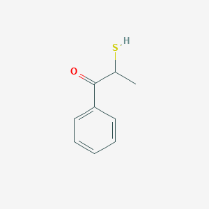 molecular formula C9H10OS B1281824 1-苯基-2-硫代丙酮 CAS No. 13792-77-3