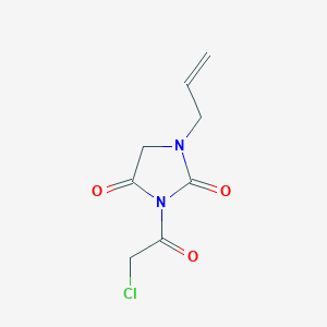 1-Allyl-3-(2-chloroacetyl)imidazolidine-2,4-dione