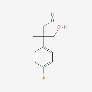 B1281828 2-(4-Bromophenyl)-2-methylpropane-1,3-diol CAS No. 66810-01-3