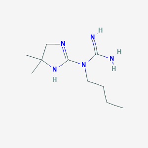 1-Butyl-1-(4,4-dimethyl-4,5-dihydro-1H-imidazol-2-yl)guanidine