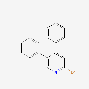 molecular formula C17H12BrN B12818302 2-Bromo-4,5-diphenylpyridine 