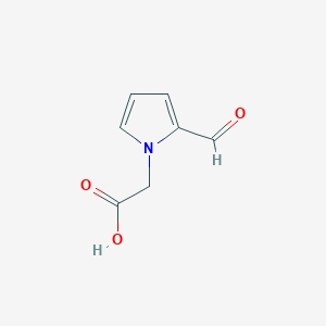 B1281832 (2-formyl-1H-pyrrol-1-yl)acetic acid CAS No. 67451-42-7