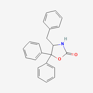 molecular formula C22H19NO2 B12818370 (R)-5,5-Diphenyl-4-benzyl-2-oxazolidinone 