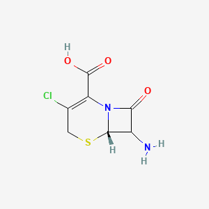 (6S)-7-amino-3-chloro-8-oxo-5-thia-1-azabicyclo[4.2.0]oct-2-ene-2-carboxylic acid