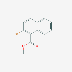 molecular formula C12H9BrO2 B12818414 Methyl 2-bromo-1-naphthoate 