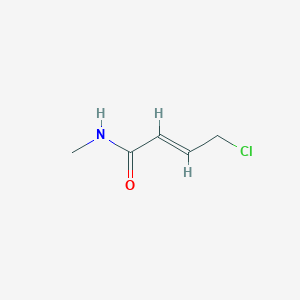 4-Chloro-N-methylbut-2-enamide