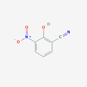 molecular formula C7H4N2O3 B1281848 2-Hydroxy-3-nitrobenzonitrile CAS No. 28177-79-9