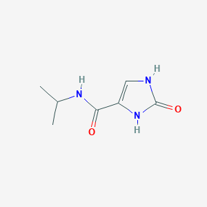 molecular formula C7H11N3O2 B12818482 N-Isopropyl-2-oxo-2,3-dihydro-1H-imidazole-4-carboxamide 