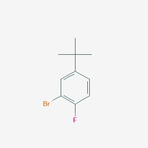 molecular formula C10H12BrF B1281849 2-溴-4-叔丁基-1-氟苯 CAS No. 34252-94-3