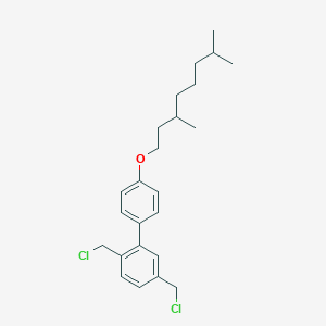 2,5-Bis(chloromethyl)-4'-((3,7-dimethyloctyl)oxy)-1,1'-biphenyl