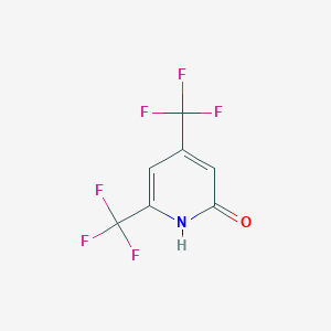 4,6-Bis(trifluoromethyl)pyridin-2(1H)-one