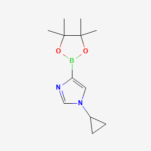 1-cyclopropyl-4-(4,4,5,5-tetramethyl-1,3,2-dioxaborolan-2-yl)-1H-Imidazole