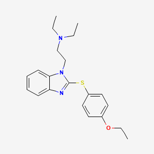 molecular formula C21H27N3OS B12818604 Qvu7FQ2tvh CAS No. 3275-92-1