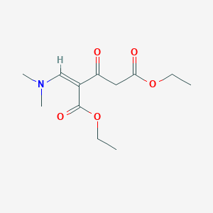 Diethyl 2-((dimethylamino)methylene)-3-oxopentanedioate