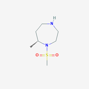 (R)-7-Methyl-1-(methylsulfonyl)-1,4-diazepane