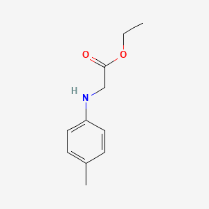 molecular formula C11H15NO2 B1281872 Ethyl [(4-methylphenyl)amino]acetate CAS No. 21911-68-2