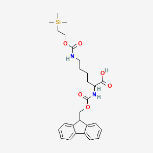 N-Fmoc-N6-(2-trimethylsilylethoxycarbonyl)-L-lysine