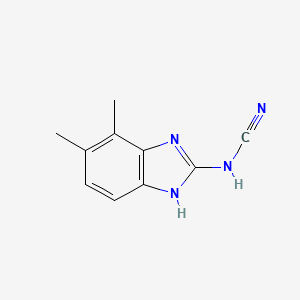 N-(4,5-Dimethyl-1H-benzo[d]imidazol-2-yl)cyanamide