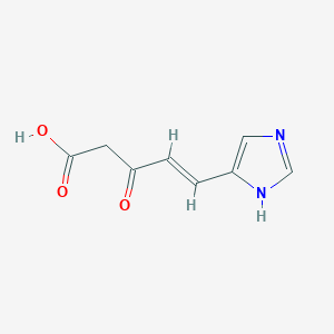 5-(1H-Imidazol-4-yl)-3-oxopent-4-enoic acid