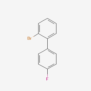 molecular formula C12H8BrF B1281878 2-Bromo-4'-fluoro-1,1'-biphenyl CAS No. 89346-54-3