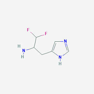 1H-Imidazole-5-ethanamine, alpha-(difluoromethyl)-