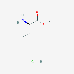 molecular formula C5H12ClNO2 B1281883 (R)-Methyl 2-aminobutanoate hydrochloride CAS No. 85774-09-0