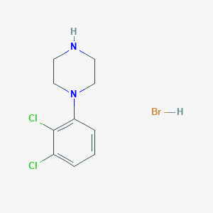 molecular formula C10H13BrCl2N2 B12818842 1-(2,3-Dichlorophenyl)piperazine hydrobromide CAS No. 864512-43-6