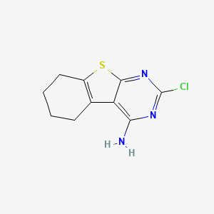 2-Chloro-5,6,7,8-tetrahydrobenzo[4,5]thieno[2,3-d]pyrimidin-4-amine