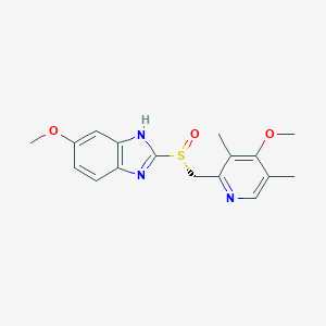 molecular formula C17H19N3O3S B128189 (R)-奥美拉唑 CAS No. 119141-89-8