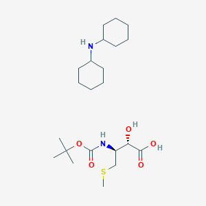 Dicyclohexylamine (2S,3S)-3-((tert-butoxycarbonyl)amino)-2-hydroxy-4-(methylthio)butanoate