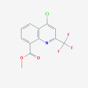 Methyl 4-chloro-2-(trifluoromethyl)quinoline-8-carboxylate