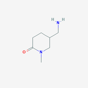 5-(Aminomethyl)-1-methylpiperidin-2-one