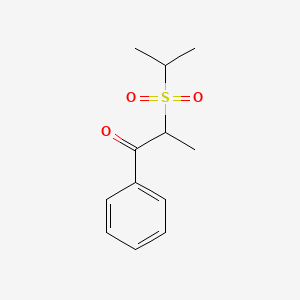 2-(Isopropylsulfonyl)-1-phenylpropan-1-one