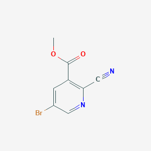 Methyl 5-bromo-2-cyanonicotinate