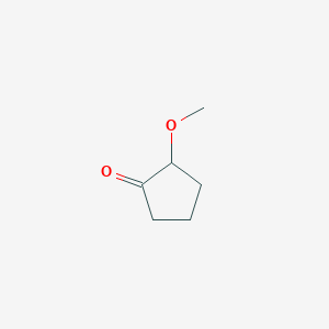 molecular formula C6H10O2 B1281912 2-Methoxycyclopentan-1-one CAS No. 35394-09-3