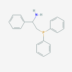 2-(Diphenylphosphanyl)-1-phenylethan-1-amine