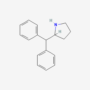 molecular formula C17H19N B12819165 2-Diphenylmethylpyrrolidine CAS No. 383127-45-5