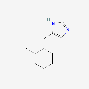 5-((2-Methylcyclohex-2-en-1-yl)methyl)-1H-imidazole