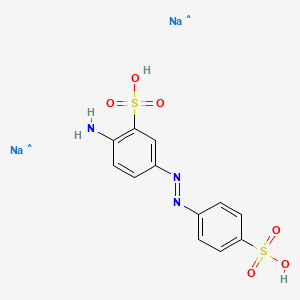 molecular formula C12H11N3Na2O6S2 B12819206 CID 87243390 