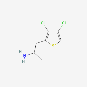 3,4-Dichloro-alpha-methyl-2-thiopheneethanamine