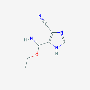 Ethyl 4-cyano-1H-imidazole-5-carbimidate