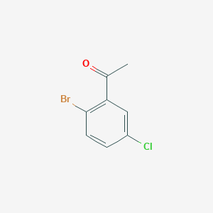 molecular formula C8H6BrClO B1281923 1-(2-溴-5-氯苯基)乙酮 CAS No. 935-99-9