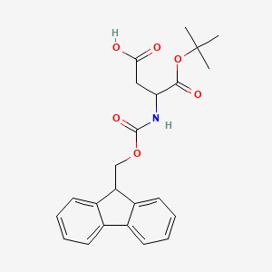 molecular formula C23H25NO6 B12819238 Fmoc-asp-obut 