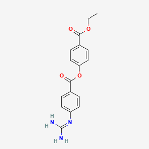 4'-Carboethoxyphenyl 4-guanidinobenzoate