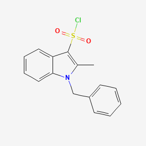 1-Benzyl-2-methyl-1H-indole-3-sulfonyl chloride