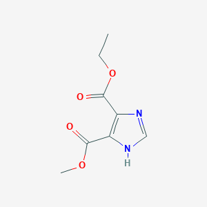 4-O-ethyl 5-O-methyl 1H-imidazole-4,5-dicarboxylate