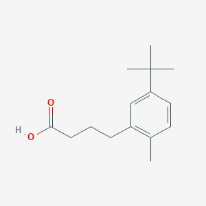 4-(5-(tert-Butyl)-2-methylphenyl)butanoic acid