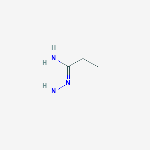 2-methyl-N'-(methylamino)propanimidamide