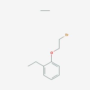 1-(2-Bromoethoxy)-2-ethylbenzene;ethane